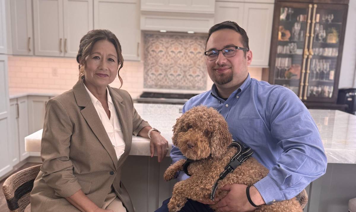 Garrett Gutermuth and his mom Carol, the Gutermuth Homes team
