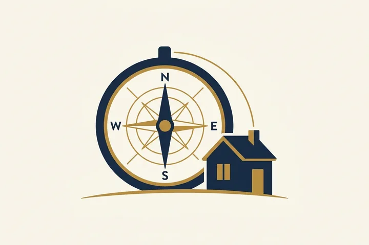 A compass pointing true, representing straight answers